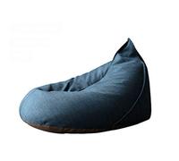 ZHCHAO Divano pigro Nordic Semplice Divano singolo Camera da letto moderna Sedia da salotto per il tempo libero Soggiorno creativo Bean Bag(Blue)