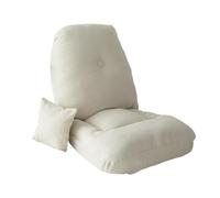 ZHCHAO Divano pigro pieghevole Tatami Finestra a bovindo Balcone Camera da letto Sedia singola pieghevole con schienale regolabile(Blue,White)