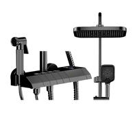 ZHCHAO Doccia Doccia Ugello pressurizzato Domestico, Rubinetto a Temperatura Costante Bagno Set Doccia Digitale