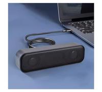 ZHCHAO Interfaccia audio for computer, piccolo altoparlante da tavolo con scheda audio integrata, laptop dedicati