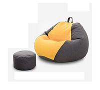 ZHCHAO Lazy Couch Bean Bag Tatami Lazy Chair Piccola camera da letto Balcone Ground Single Small Sofa(110 * 130CM)