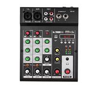 ZHCHAO M-4U Portatile a 4 canali Bt. Mixing Console Mixer audio digitale incorporato riverbero a 3 bande EQ
