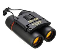 ZHCHAO Mini binocolo con telescopio 30x60 rivestito di rosso for esterni