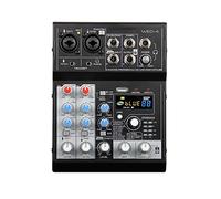 ZHCHAO Mini mixer audio 4 canali Phantom Phantom Power Sound Scheda audio Live Streaming Mixer Console Mixer Interfaccia audio DSP Tavolo di miscelazione
