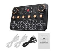 ZHCHAO Mixer audio K600 Individuale + Alimentazione Phantom 48V 99 Effetti DSP Riproduzione Registra Tabella audio Riproduzione da computer Registra Console di missaggio