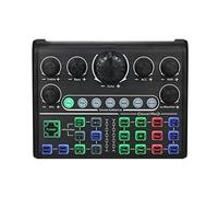 ZHCHAO Mixer audio vocante esterno scheda audio dal Bt. Scheda del mixer audio con effetti sonori più supporta il computer smartphone