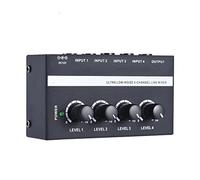ZHCHAO Mx400. Mixer audio a basso rumore a basso rumore ultracompatto con adattatore di alimentazione