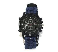 ZHCHAO Orologio Militare Da Uomo Orologio Da Polso Impermeabile Orologio Al Quarzo A LED Orologio Sportivo Da Esterno Bussola Termometro Orologio Di Emergenza