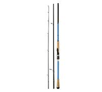 ZHCHAO Palo da strada a lancio lungo a tre sezioni Canna da pesca portatile canna da mare manico dritto palo da strada (dimensioni: B_2,4 M)