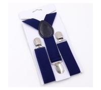 ZHCHAO Pantaloni Eleganti Bretelle con Bretelle Spallacci Elastici Indossa Bretelle Larghe da Uomo(3-Pack)