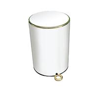 ZHCHAO - Pattumiera in acciaio inox, per bagno, pattumiera