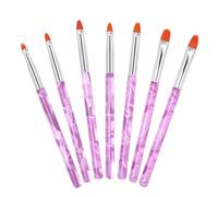 ZHCHAO Penna for terapia della luce for unghie con barra acrilica 7 Penne dipinte Forniture for nail art Pennello for nail art con penna for intaglio fai da te