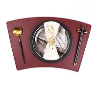 ZHCHAO Piatto da pranzo, piatto, tovaglietta, set di stoviglie combinate, stoviglie da tavola, utensili da cucina