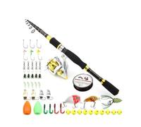 ZHCHAO Piccolo Canna da Mare Set di attrezzi da pesca Linea da pesca Combinazione Ruota Strada Sub-esca Gancio Filo Attrezzatura da Pesca Pacchetto