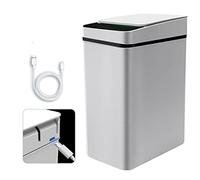 ZHCHAO Può automatico sensore della spazzatura impermeabile cestino per cucina bagno spazzatura intelligente casa spazzatura (colore: D, dimensione: regolabile)