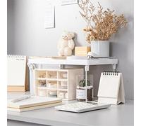 ZHCHAO - Scaffale portaoggetti per armadio da cucina, salvaspazio, decorativo, impilabile, pieghevole, 34,5 x 13,8 x 15 cm