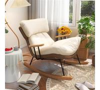 ZHCHAO Sedia a dondolo Balcone Sedia for il tempo libero pigra for la casa Soggiorno Camera da letto Poltrona reclinabile for adulti Autunno e inverno