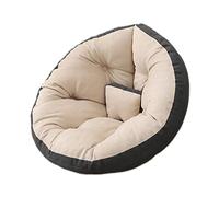 ZHCHAO Sedia a sacco con imbottitura Divano pigro multifunzione Tappetino da gioco pieghevole Letto a sacco Futon Reclinabile(Blue,White,Large)