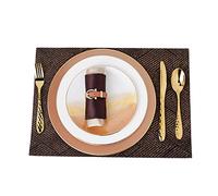 ZHCHAO Set da tavola piatto piatto set tavolo piatto occidentale in ceramica tovaglietta tovagliolo fibbia combinazione