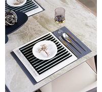 ZHCHAO Set da tavola Set Tavolo Ceramica Western Dinner Plate Tovaglietta Tovaglietta Fibbia Combinazione