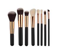 ZHCHAO Set di 8 pennelli for trucco, set di pennelli for fondotinta