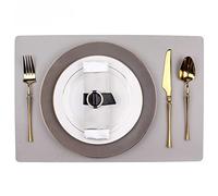 ZHCHAO Set di posate da cucina Set Tavolo Piatto Western Ceramica Tovaglietta Tovaglietta Fibbia Combinazione