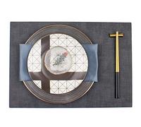 ZHCHAO Set di posate per la casa Set da tavola Set Tavolo Piatto Western Piatto Piatto Piatto Placemat to Combinazione