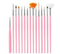 ZHCHAO Set di strumenti for la pittura delle unghie Penna for terapia della luce Penna di cristallo Penna for vernice Penna in silicone Pennello for trapano a punti (Color : C, Size : As show)