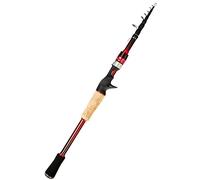 ZHCHAO Set di subpoli telescopici M manico regolabile canna da pesca portatile a tiro lungo (dimensioni: B_2,7 m)