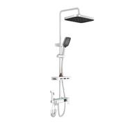 ZHCHAO Set doccia doccia, doccia pressurizzata, bagno domestico, rubinetto del bagno