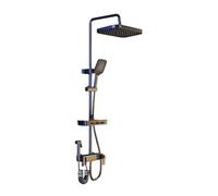 ZHCHAO Set doccia, doccia pressurizzata, bagno domestico, rubinetto da bagno