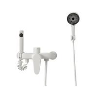 ZHCHAO - Set doccia in stile spaccato, in rame, per uso domestico, bagno, doccia