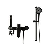 ZHCHAO - Set doccia in stile spaccato, in rame, per uso domestico, bagno, doccia