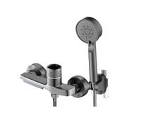 ZHCHAO Set doccia Set ugelli bagno domestico miscelatore rubinetto freddo e caldo tre in uno
