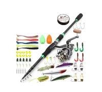 ZHCHAO Shrink Road Sub Rod Set maniglia dritta Strada Sub Spinning Wheel Road Sub Bait Combinazione Attrezzatura da pesca (Dimensioni: A_2,7 m)