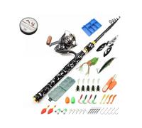 ZHCHAO Shrink Road Sub Rod Set Spinning Wheel Road Sub Bait Fishing Gear Combinazione Canna da pesca (Dimensioni: A_2,7 m)