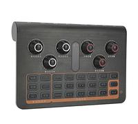 ZHCHAO Sintonizzazione portatile Scheda audio 16 Controller audio per telefono Computer Pc Mic Webcast Live
