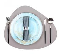 ZHCHAO Speciale forma della decorazione della tavola piatto di cena piatto tovaglietta tovagliolo Set di stoviglie Combinazione Piatto occidentale Ristorante