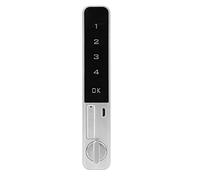 ZHCHAO Tastiera touch touch tastiera con tastiera a tastiera intelligente in lega di zinco con bullone piatto SICUREZZA PER GUARDA GUARDA GIOCABORED Cassettiera Password senza chiave