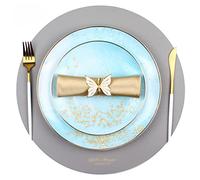 ZHCHAO Tavolo da pranzo Decorazione Piatto Piatto Tovaglietta Tovaglietta Set Stoviglie Combinazione Piatto Western Ristorante
