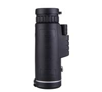 ZHCHAO Telescopio a tubo singolo Telescopio for telefono con clip ad alta definizione e ad alta potenza for visione notturna a bassa luminosità
