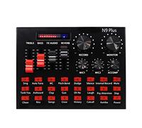 ZHCHAO Tone Mixer Studio Recording Live Broadcast N9 Sound Card Pc Gioco in diretta streaming condensatore