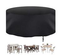 ZHCHL Custodia Protettiva per Mobili 190x90cm, Patio Furniture Set Covers, Copertura Tavolo Esterno Impermeabile Tondo, 420D Panno Oxford Copertura Tavolo Esterno, per I Mobili da Giardino