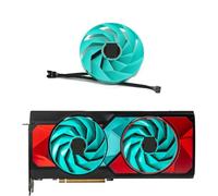 ZHCYAOZ Ventola GPU FD10015M12D 0,45A 4 Pin da 95 mm Adatta per Sapphire per schede grafiche Radeon RX7600XT 7700XT 7800XT Pulse(B-Fan)