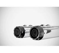 ZHD041S10SAO-P TOURING SLIP-ONS E3 POLISHED 06-16 FLHR 1690 ROAD KING 2012