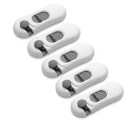 Zhdbchyuu Blocco Versatile Apertura Leggero | Serrature progettate per adattarsi a frigo, congelatori e cassetti con spazi inferiori a 2,8 cm; chiusura .