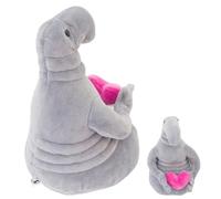 Zhdun Alien-Stofftiert-Funny Space Alien Toy Toy Red Heart | Giocattolo di peluche abbraccio, morbido cuscino per divano e letto, ciondolo creativo durevole, facile da maneggiare