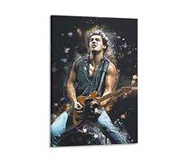 ZHDZK Tela Quadro Bruce Springsteen Tela decorativa Arte Parete Soggiorno Poster Camera Da Letto Pittura Camera Da Letto Senza Cornice (30 x 50 cm, Senza Telaio)