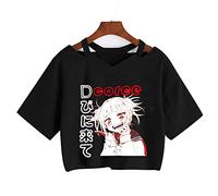 zhedu My Hero Academia Maglietta Cute Anime Boku No Hero Academia Maglietta Cool Todoroki Graphic Maglietta Manga Top Tees Donna (S,Color 04)