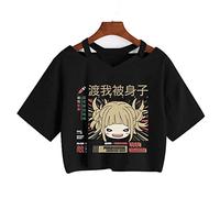 zhedu My Hero Academia Maglietta Cute Anime Boku No Hero Academia Maglietta Cool Todoroki Graphic Maglietta Manga Top Tees Donna (M,Color 06)